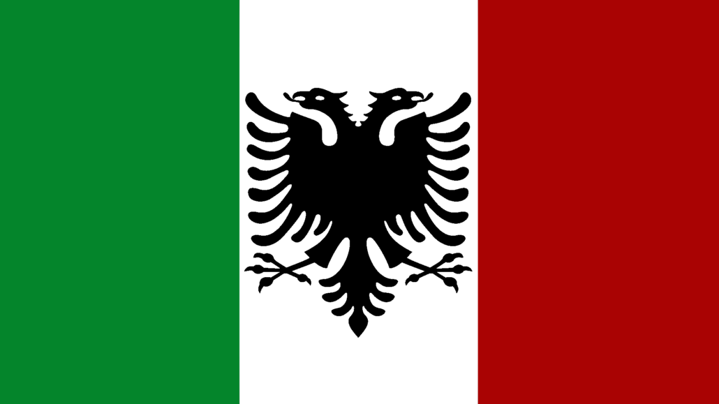 Investire in Albania, bandiera Italia albania