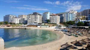 Vacanze a Saranda, spiaggia del Epirus hotel