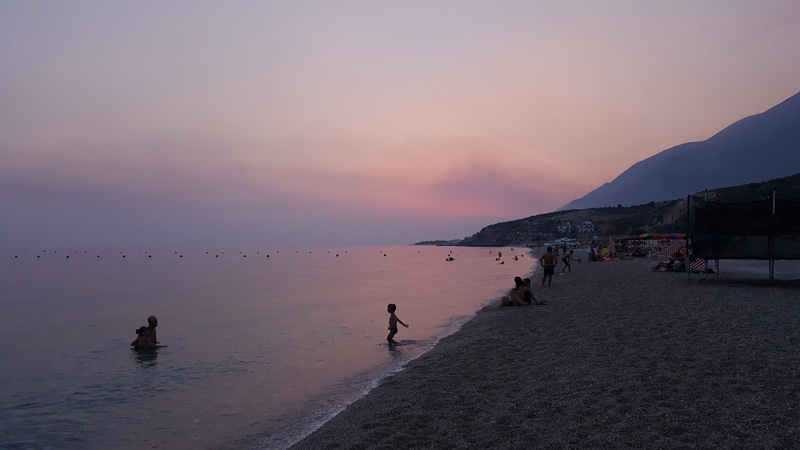 Vacanze in Albania con i bambini, Spiaggia di Ddrymades , andare in Albania con i bambini
