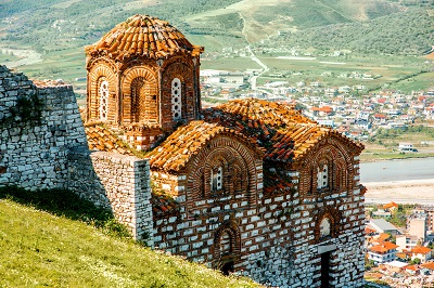 St. Theodores church in Berat city, Albania