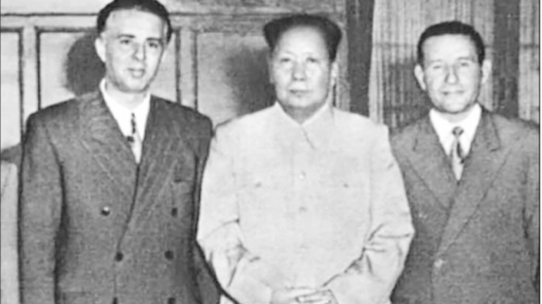 Enver Hoxha e Mao Tse-tung Dittatura Albania