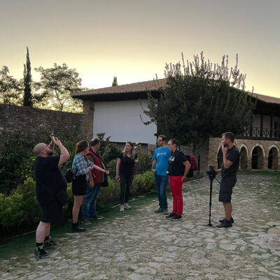 Gruppo in visita al Monastero di Ardenica in Albania