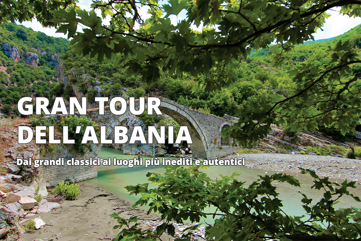 Copertina Gran Tour dell'Albania con Vado in Albania